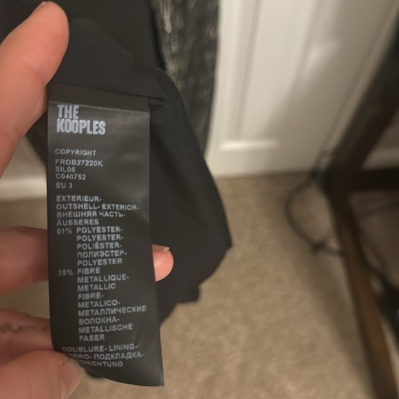 The Kooples Metallic Midi Dress - Picture 9 of 11